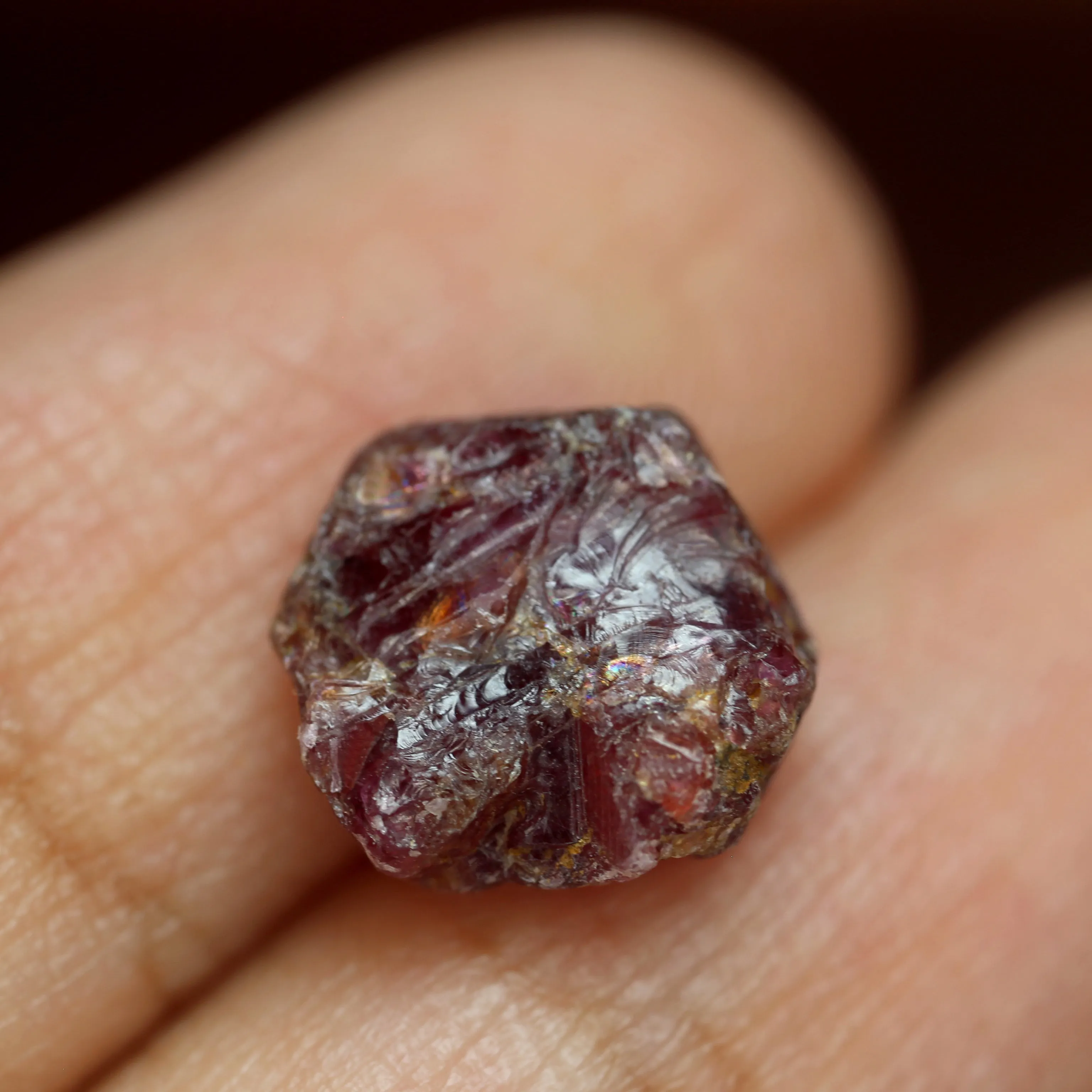 3.85ct Certified Natural Red Color Ruby