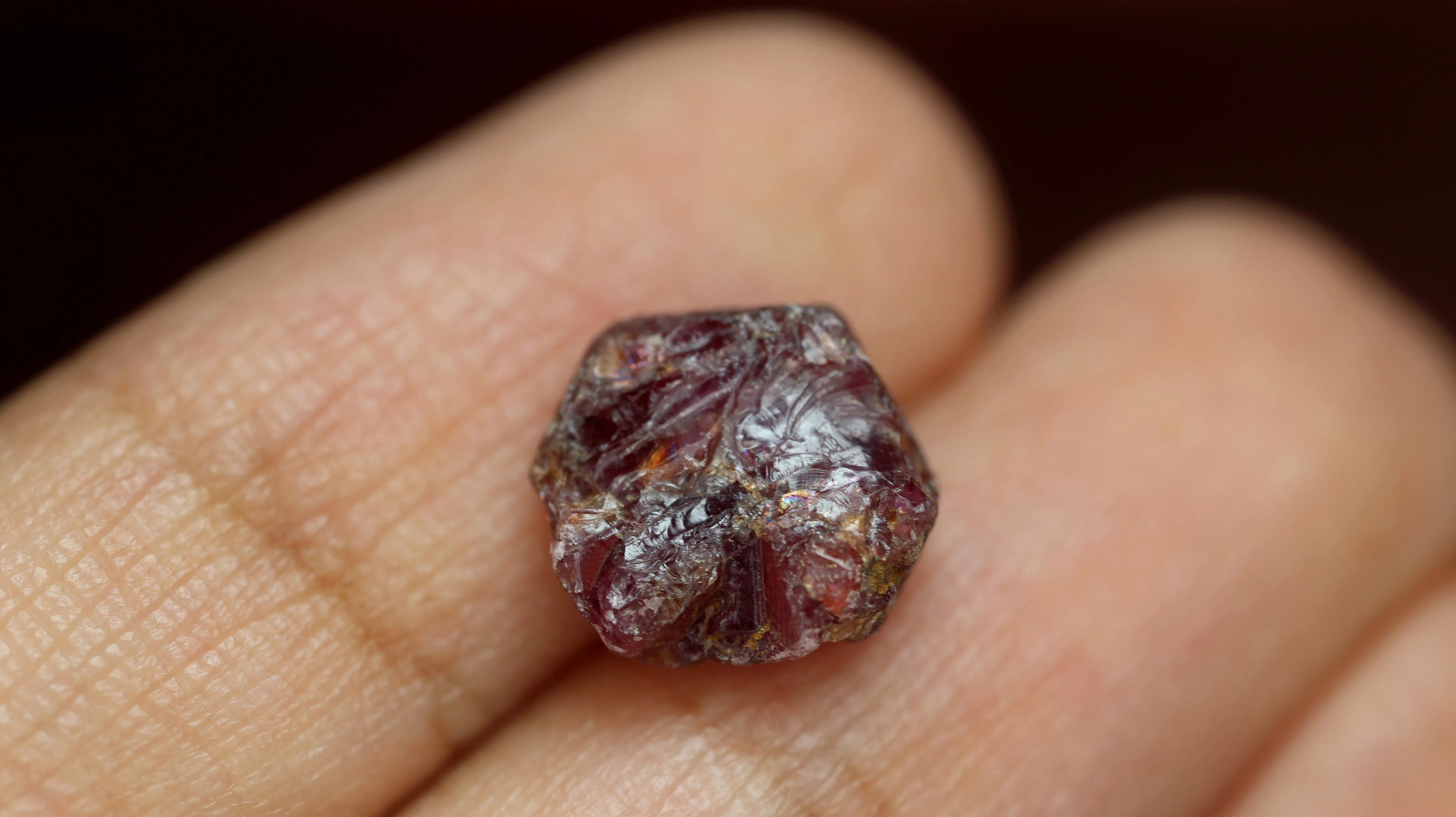 3.85ct Certified Natural Red Color Ruby