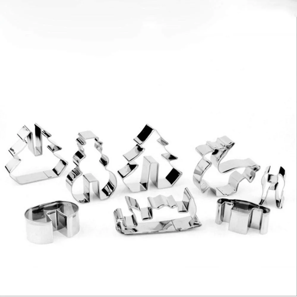 3D Christmas Cookie Cutters