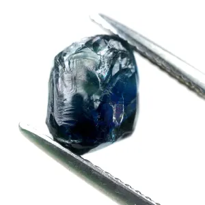 4.14ct Certified Natural Teal Sapphire