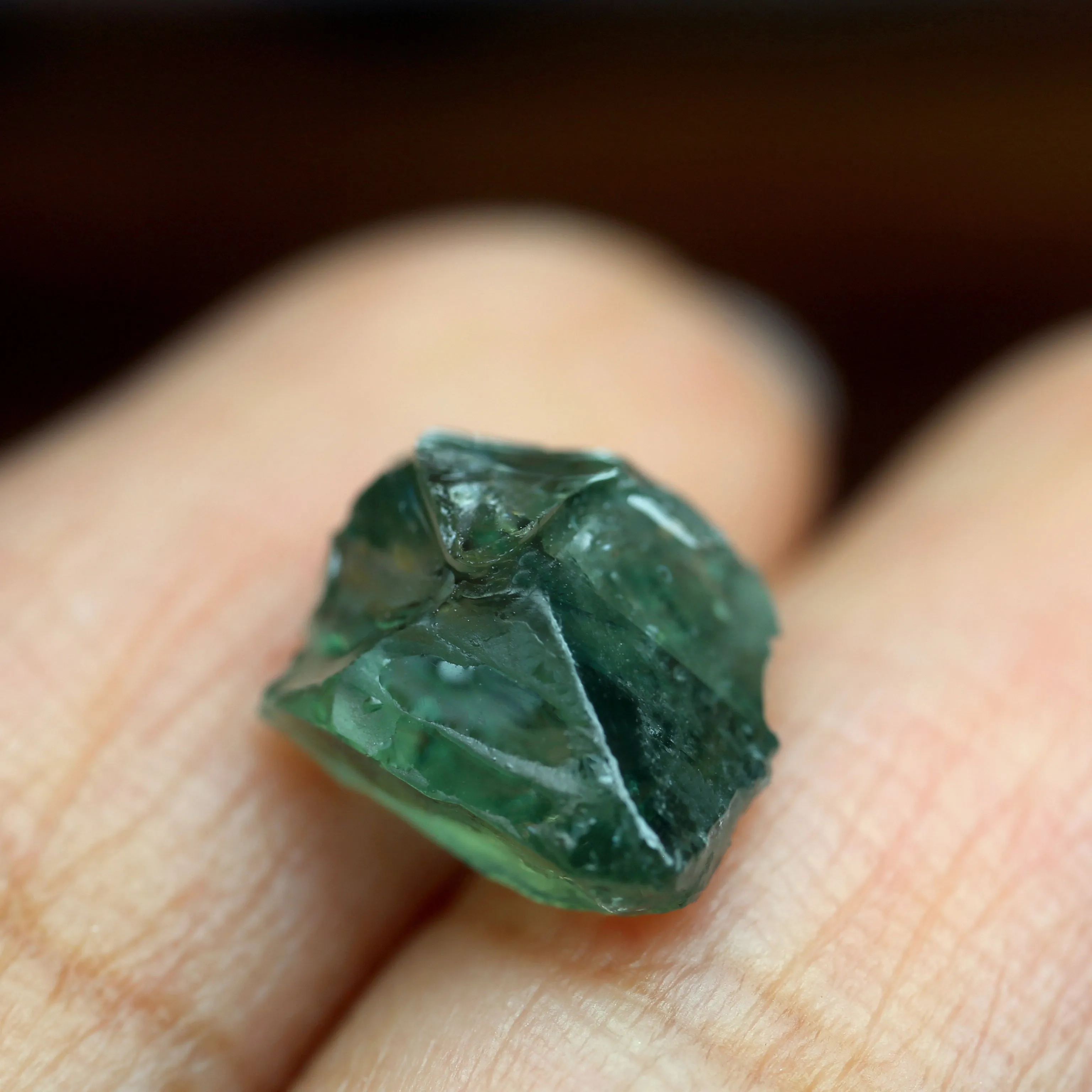 4.36ct Certified Natural Teal Sapphire