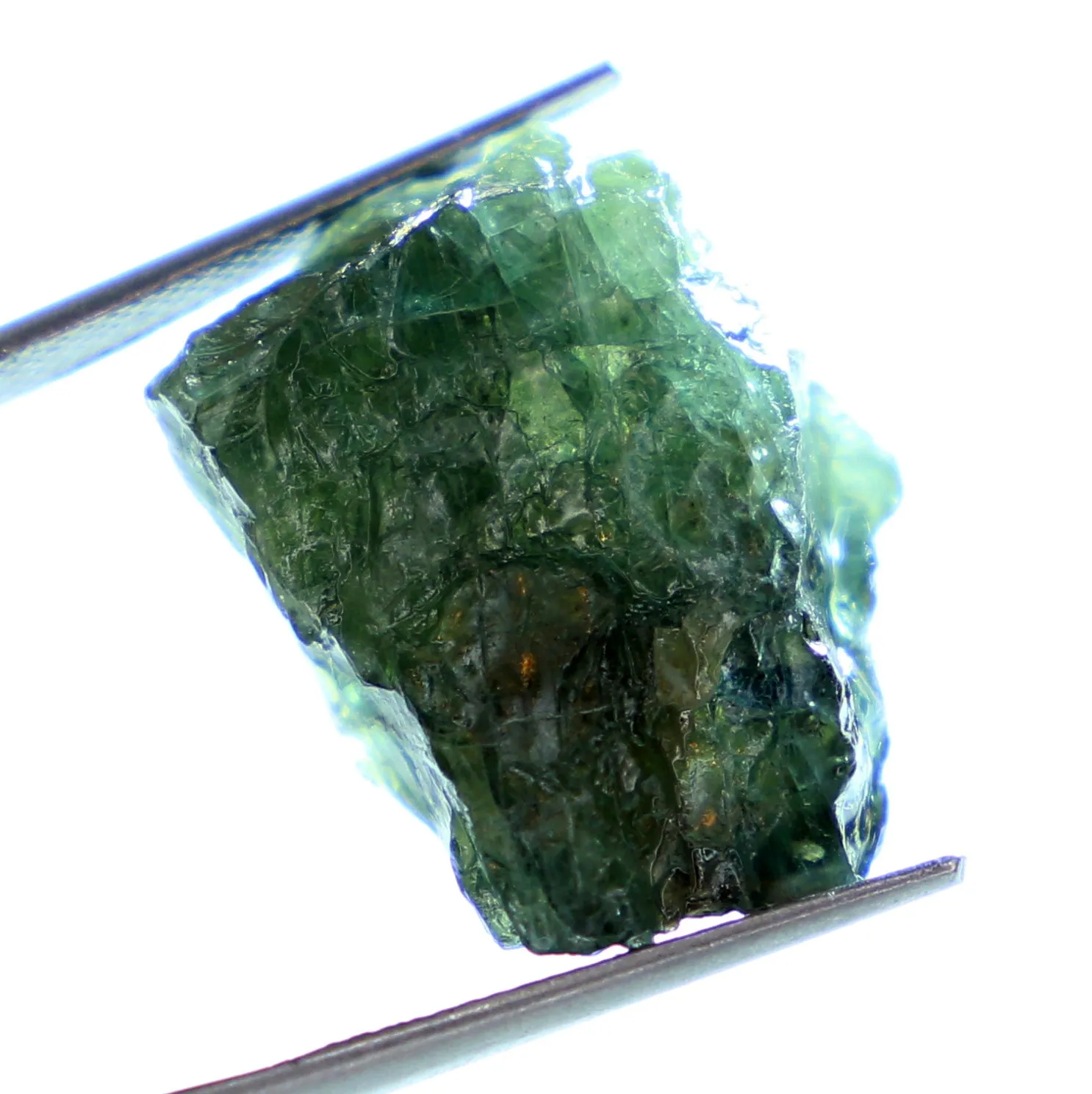 45.22cts Certified Natural Green Sapphire