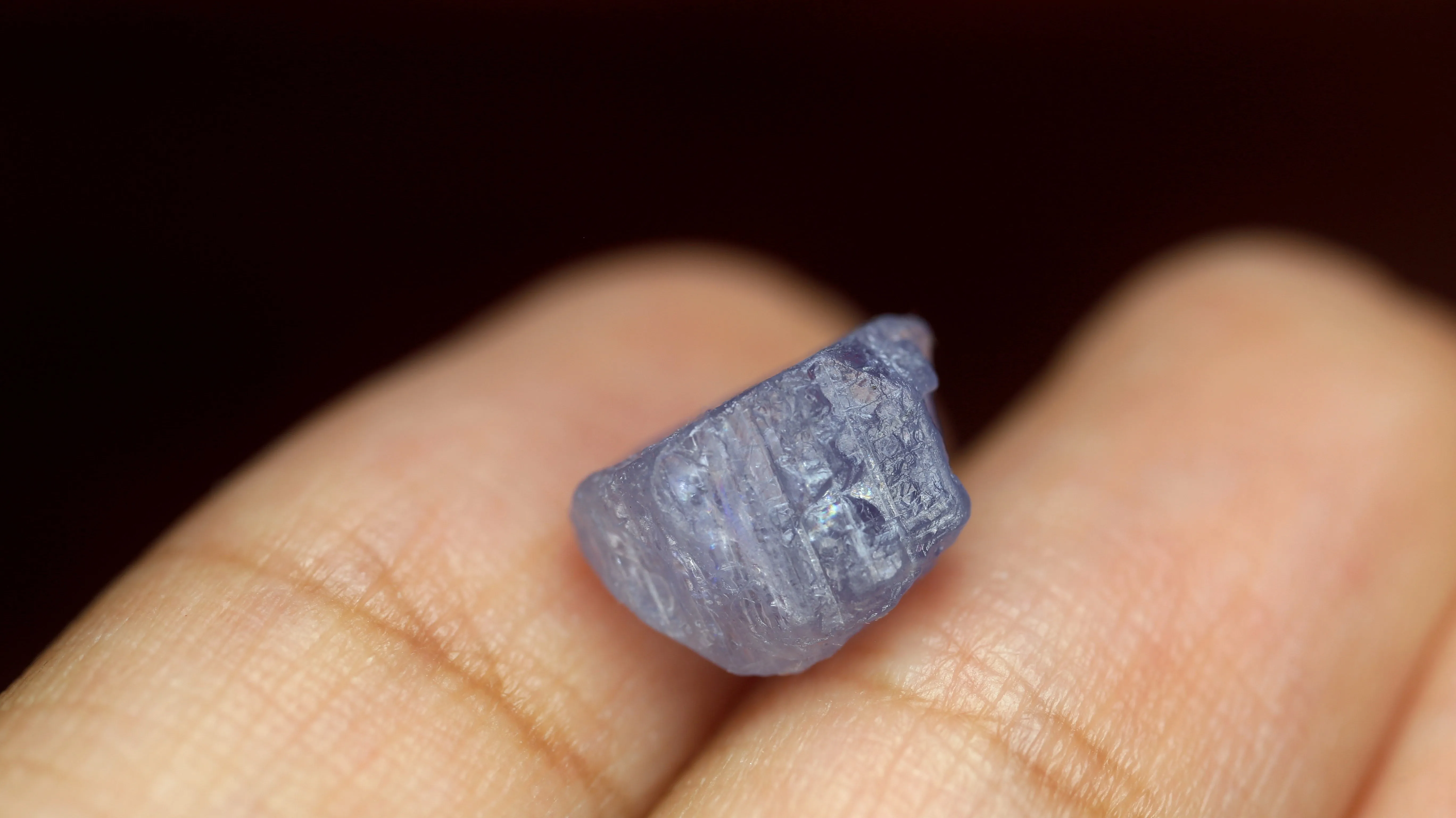 4.59ct Certified Natural Lavender Sapphire