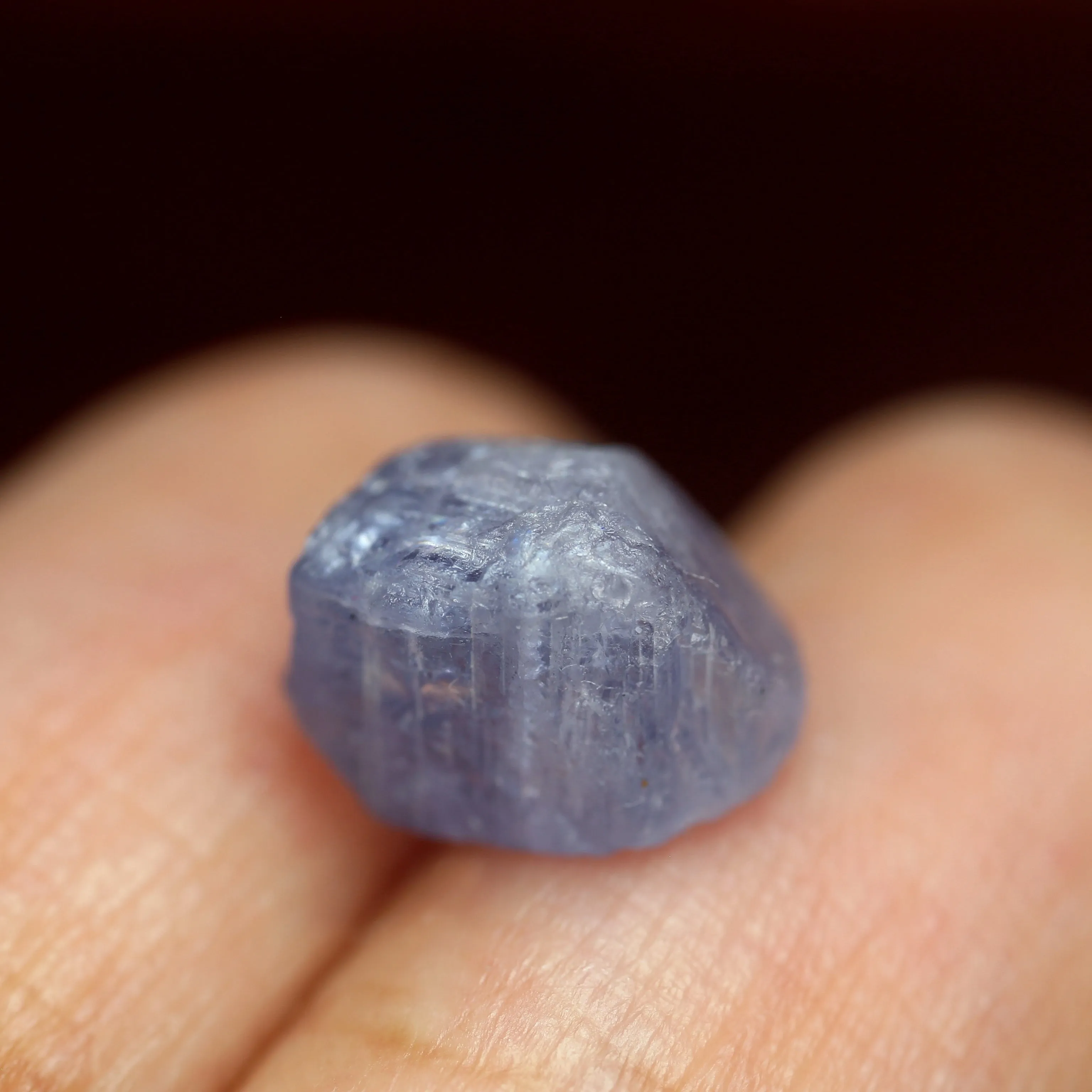 4.59ct Certified Natural Lavender Sapphire