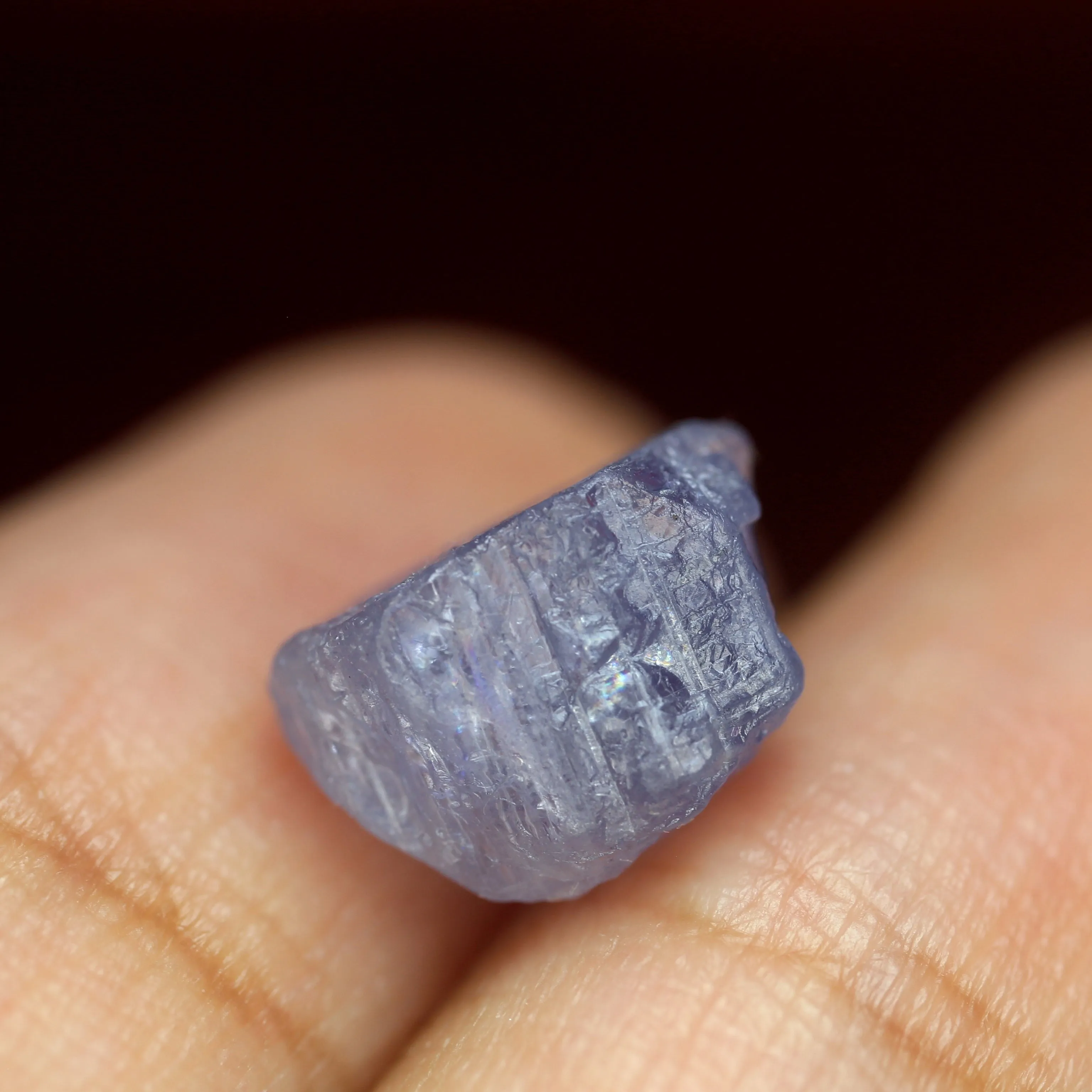 4.59ct Certified Natural Lavender Sapphire