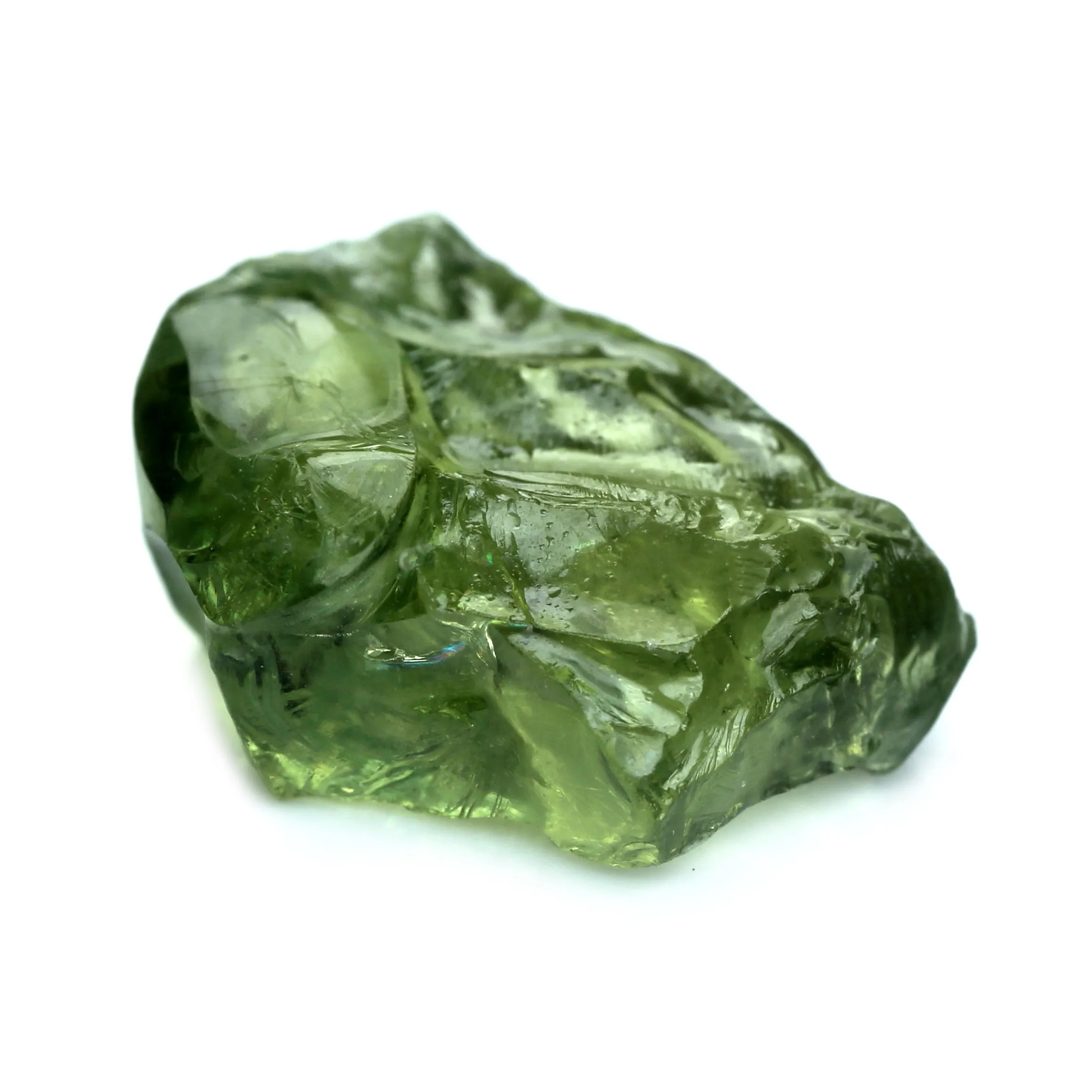 4.93ct Certified Natural Green Sapphire