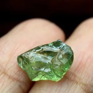 4.93ct Certified Natural Green Sapphire