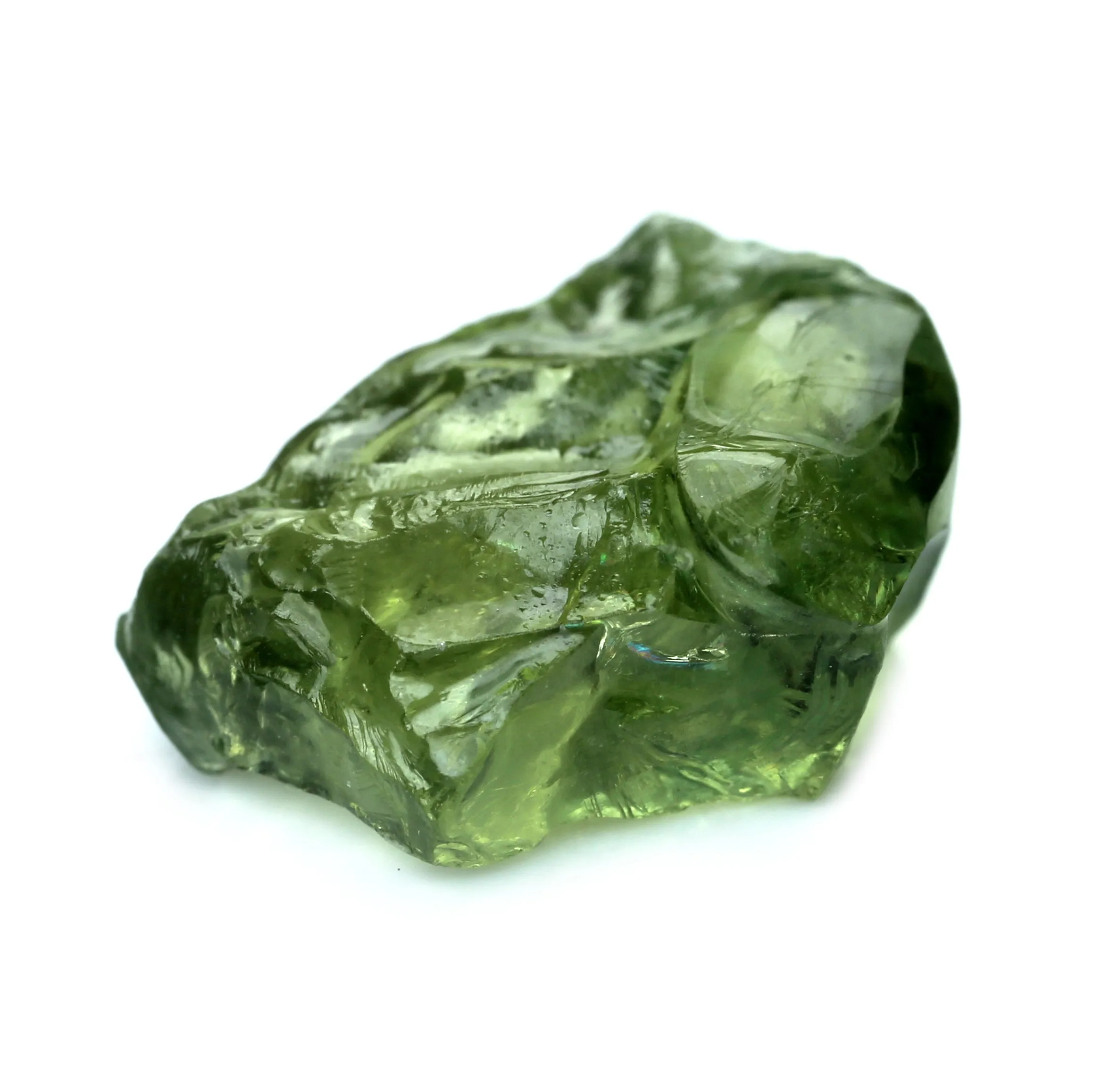 4.93ct Certified Natural Green Sapphire