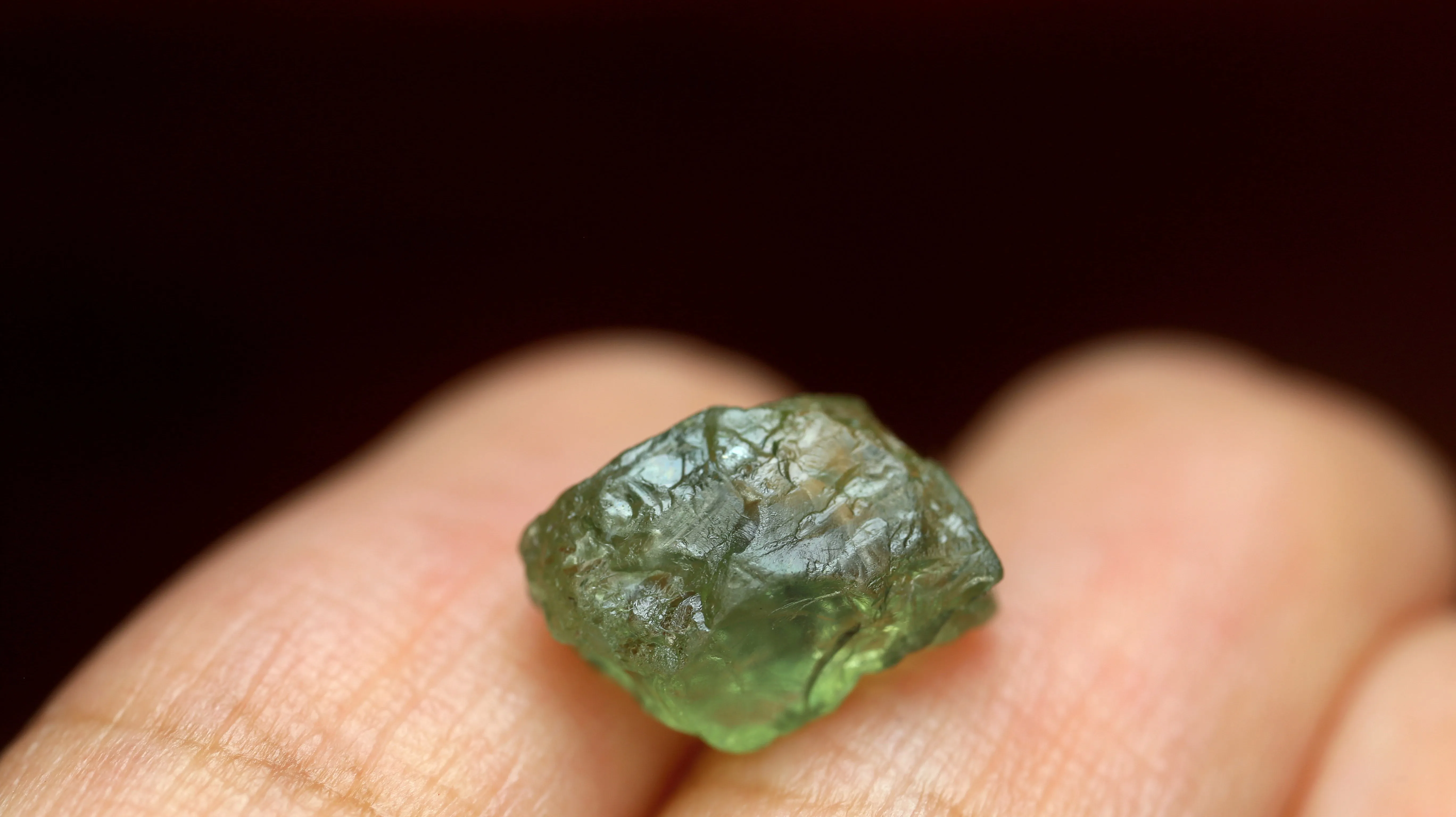 4.99ct Certified Natural Green Sapphire