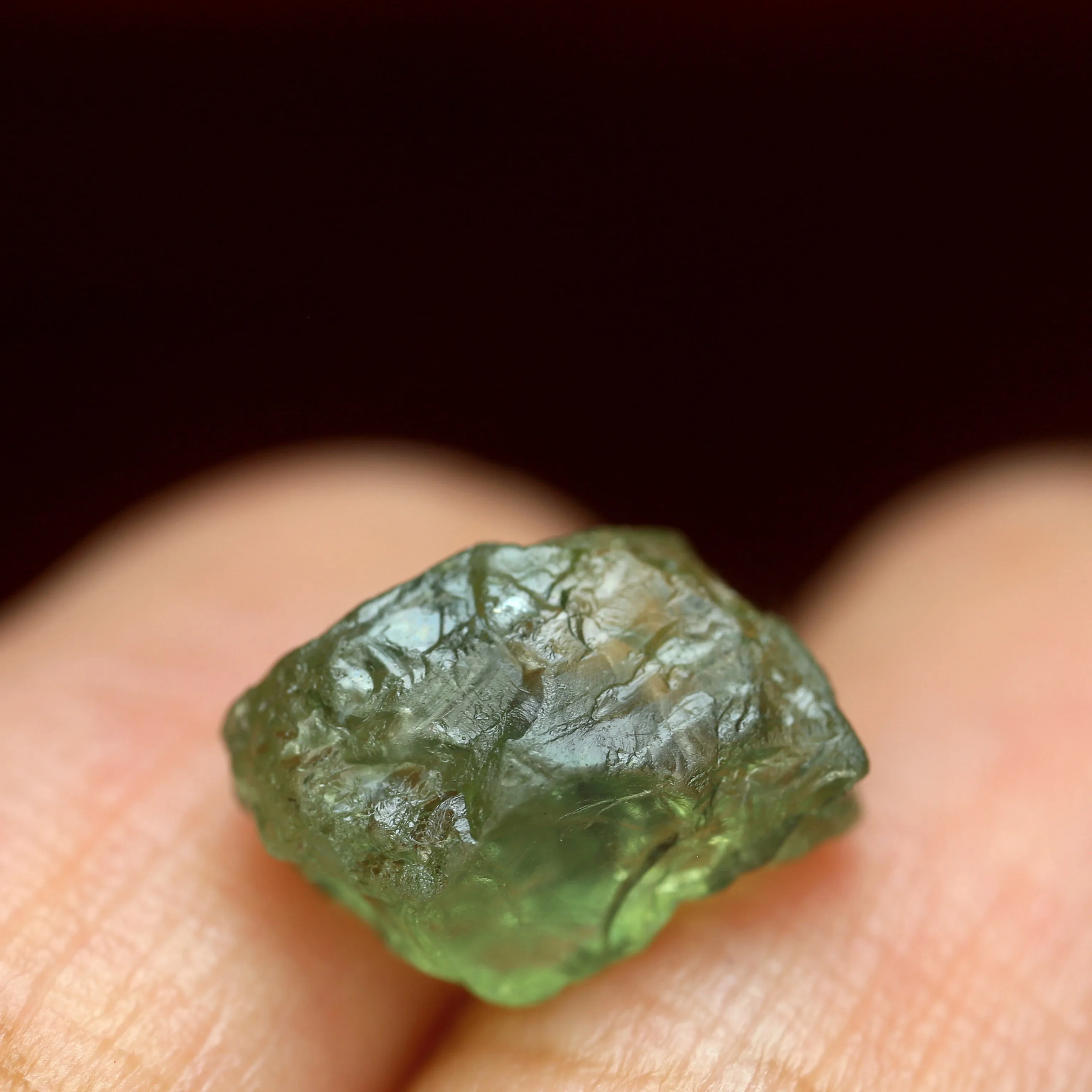 4.99ct Certified Natural Green Sapphire