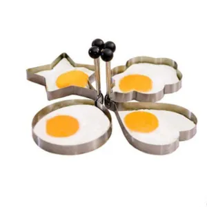 4Pcs Stainless Steel Omelette Machine