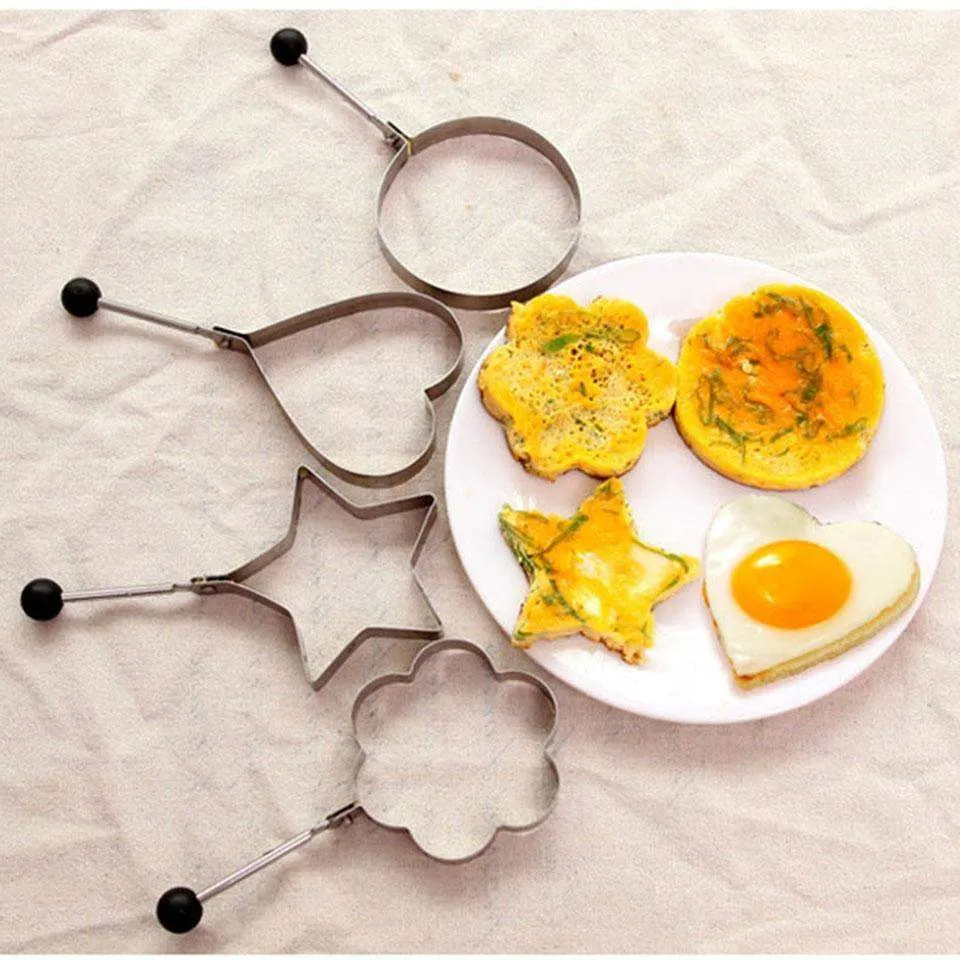 4Pcs Stainless Steel Omelette Machine