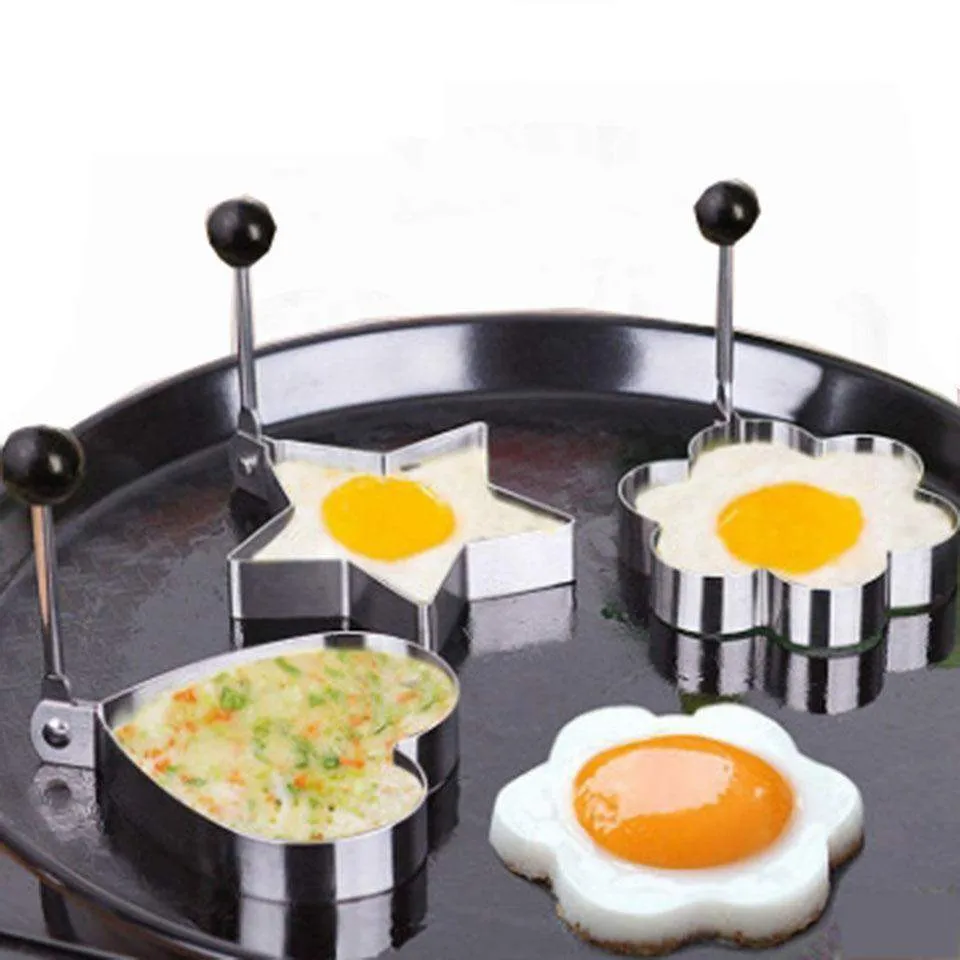 4Pcs Stainless Steel Omelette Machine