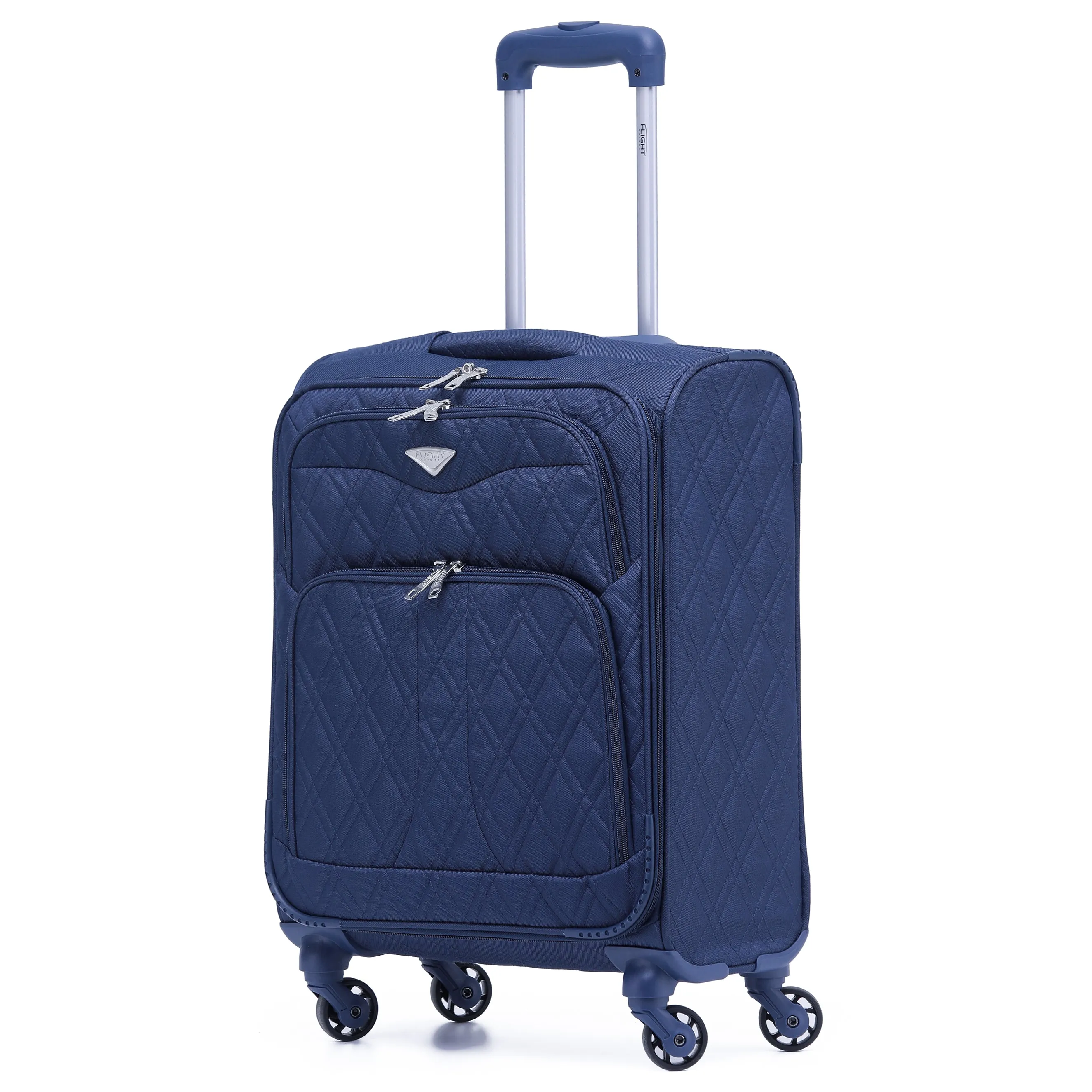 55x40x20cm 4 Wheel 800D Soft Case Suitcase Cabin Carry On Hand Luggage Ryanir Maximium Priority Carry On Approved