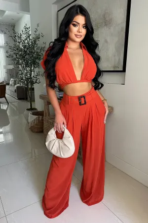 A MOTIVATION PANT SET