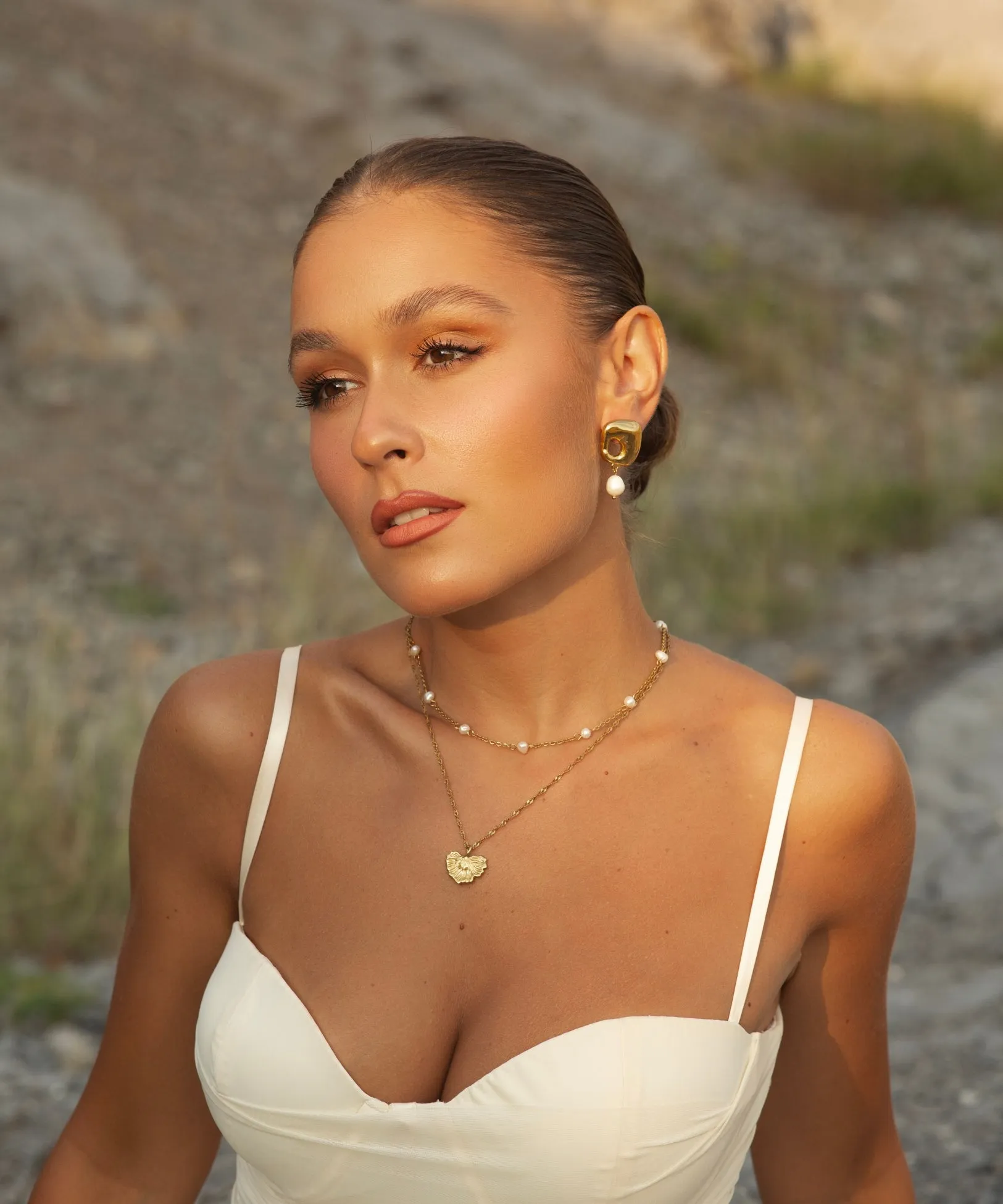Acacia Leaf Necklace