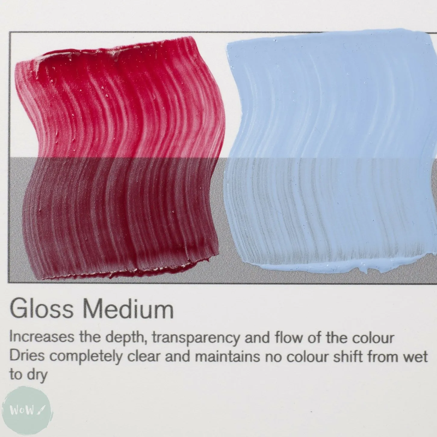 ACRYLIC MEDIUMS - Winsor & Newton PROFESSIONAL -  GLOSS MEDIUM - 500ml
