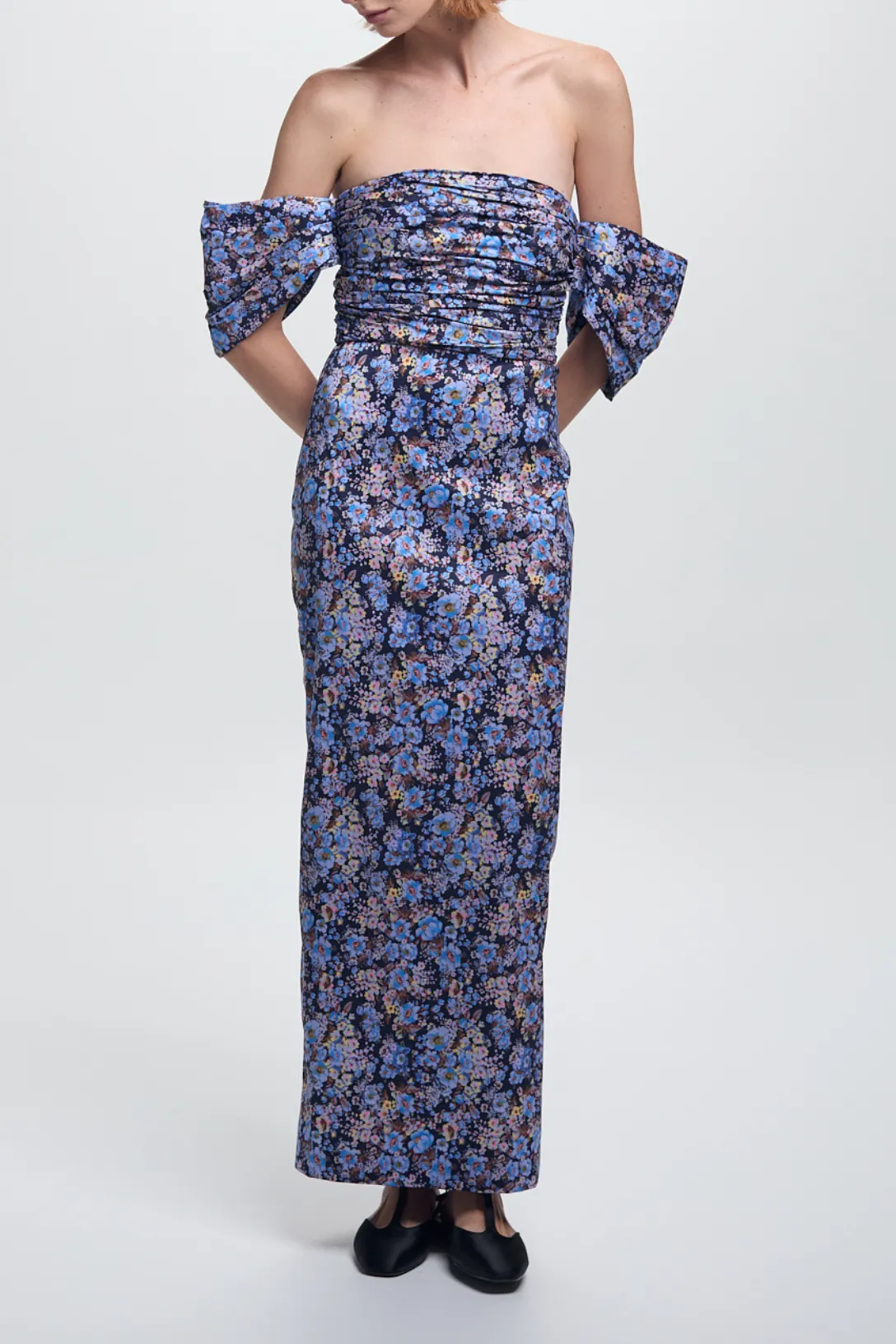 Adele Dress Garden Taffeta | Lavender