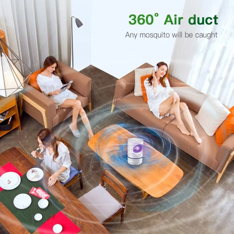 Advanced Mosquito Exterminator – Suction Fan, No Zapper, Child Safe