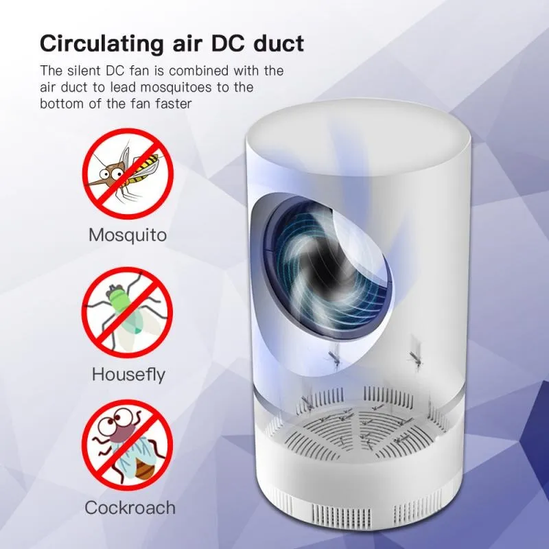 Advanced Mosquito Exterminator – Suction Fan, No Zapper, Child Safe