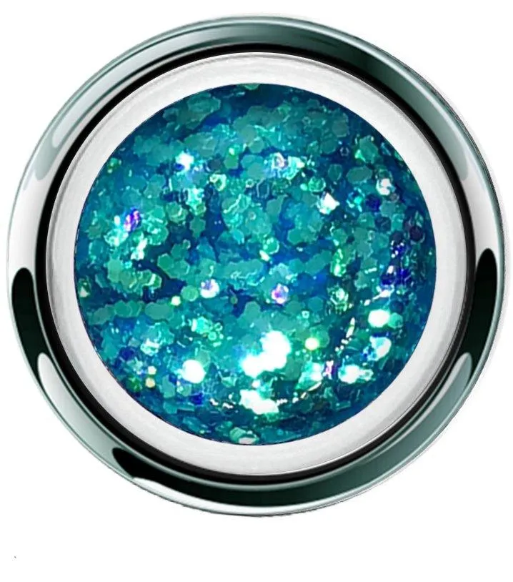 Akzentz Gel Play - Glitter Crush Teal