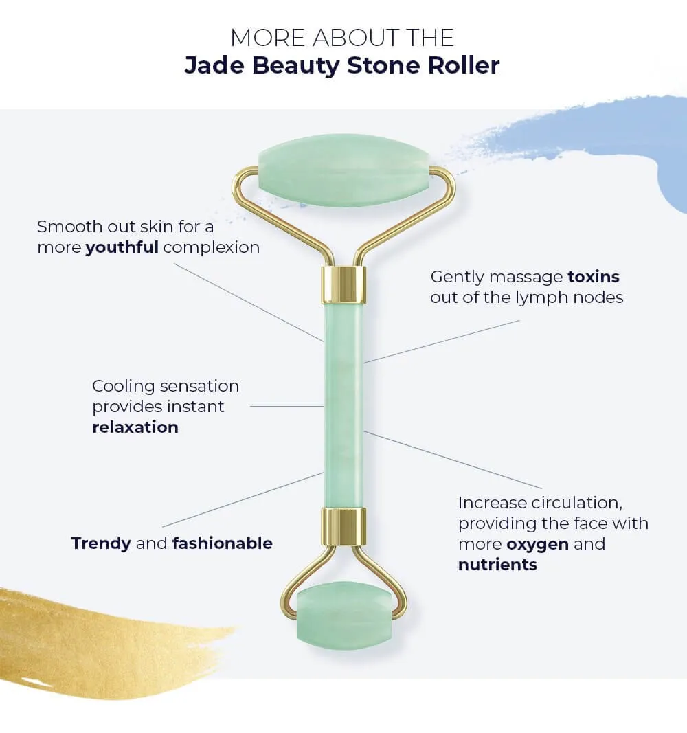 Alana Mitchell Beauty Stone Roller - Jade