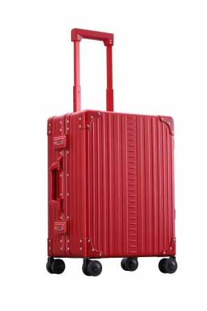 Aleon Classic Aluminum Carry-On - Ruby