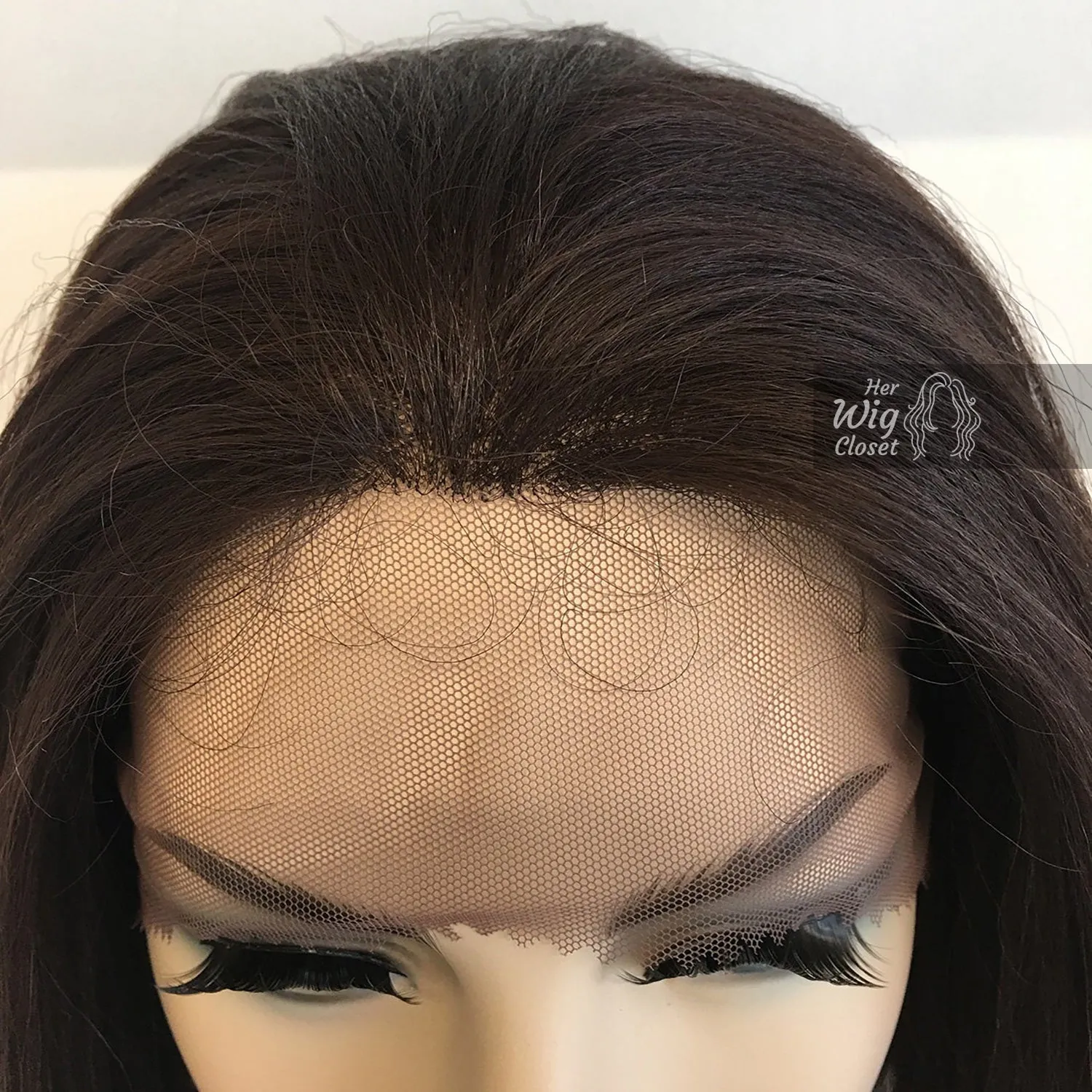 Alexa |  Dark Brown Lace Front Wig 16"