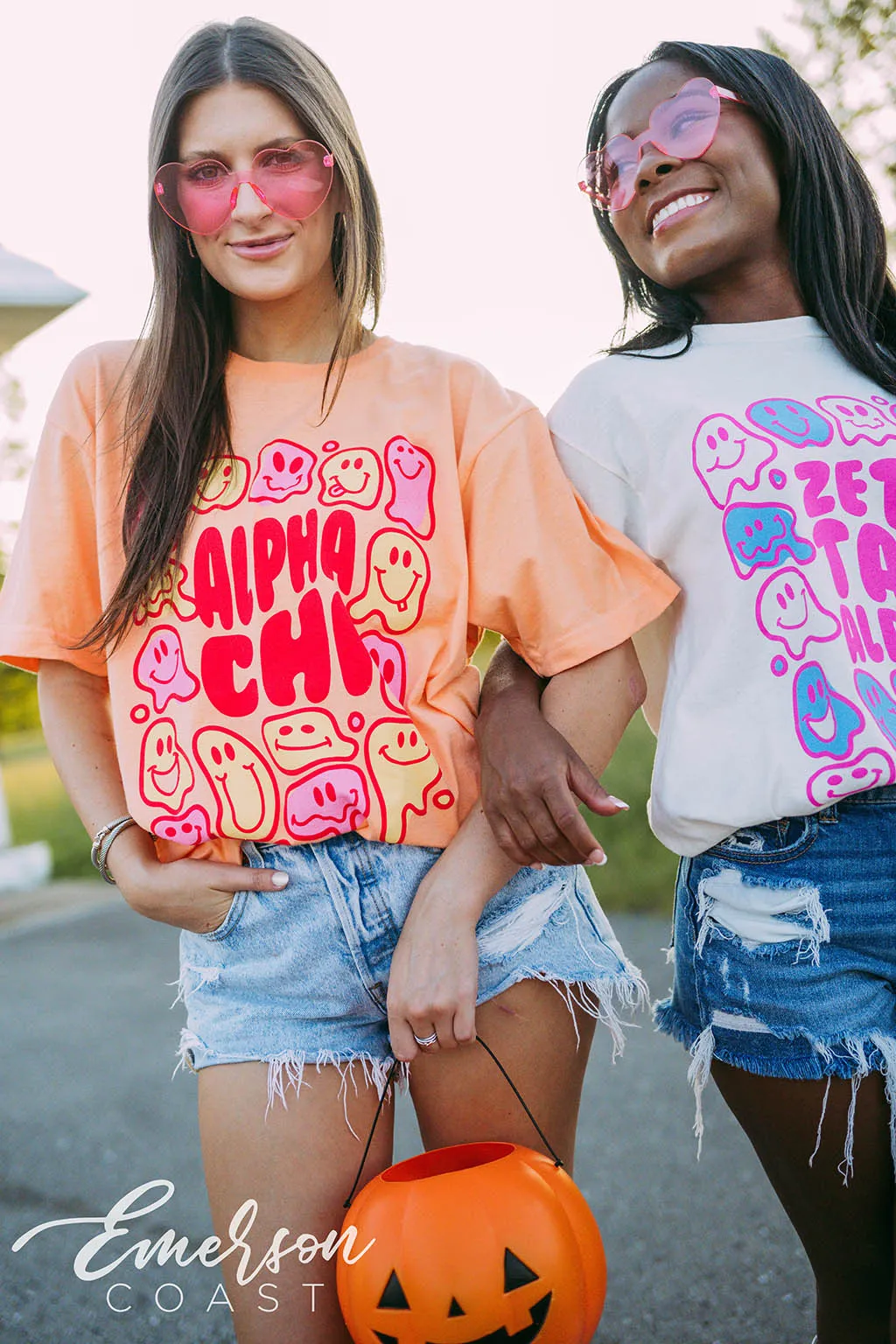 Alpha Chi PR Smiley Face Tee
