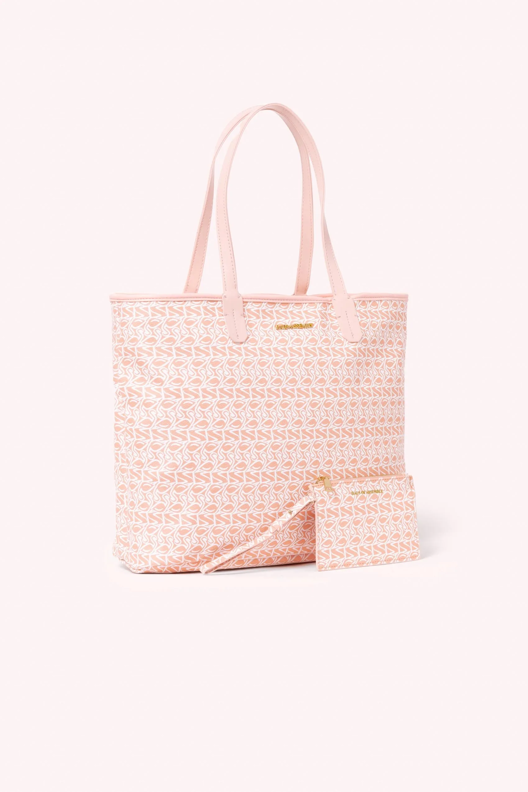 AM TOTE- PINK FLAMINGO