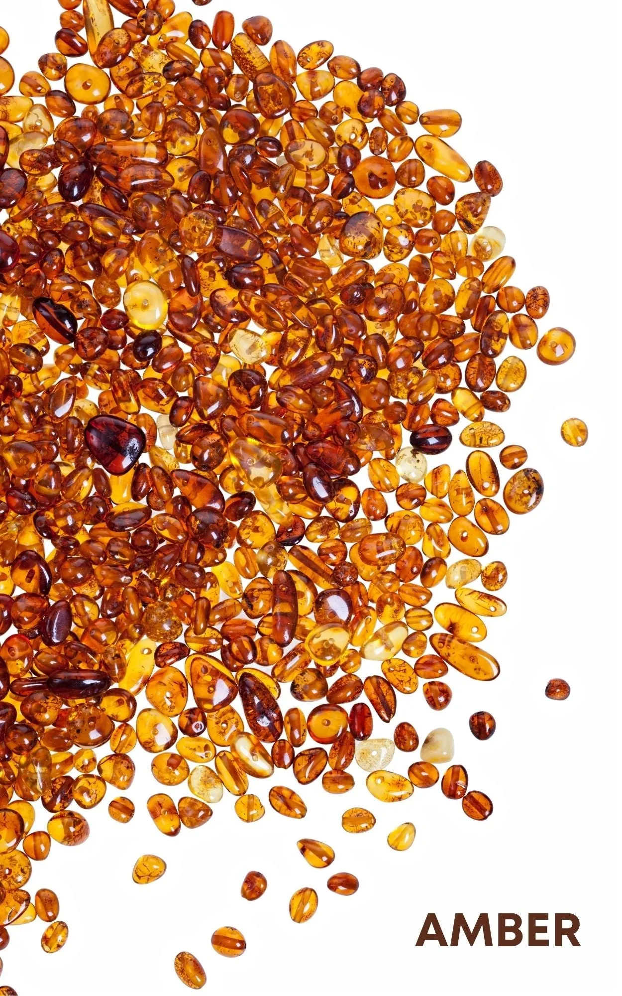 Amber 1/4 oz Gemstone Perfume Oil Concentrate Roll-On by Sage