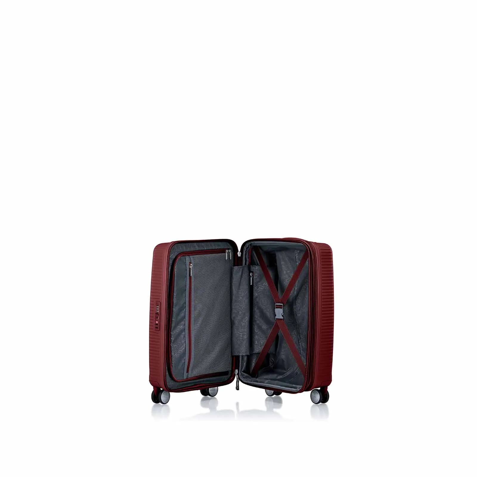 American Tourister Curio 2 55cm Carry-On Suitcase Dahlia