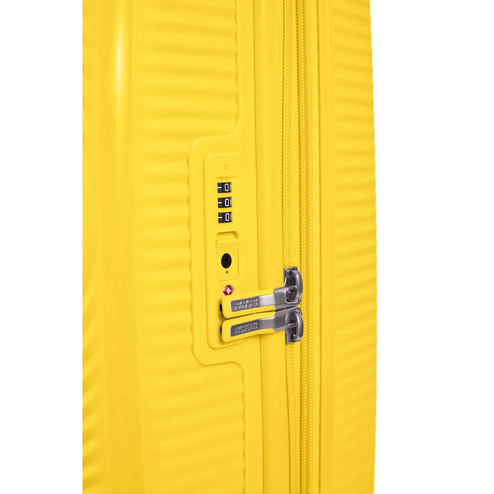 American Tourister Curio 2 55cm Carry-On Suitcase Golden Yellow