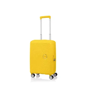 American Tourister Curio 2 55cm Carry-On Suitcase Golden Yellow