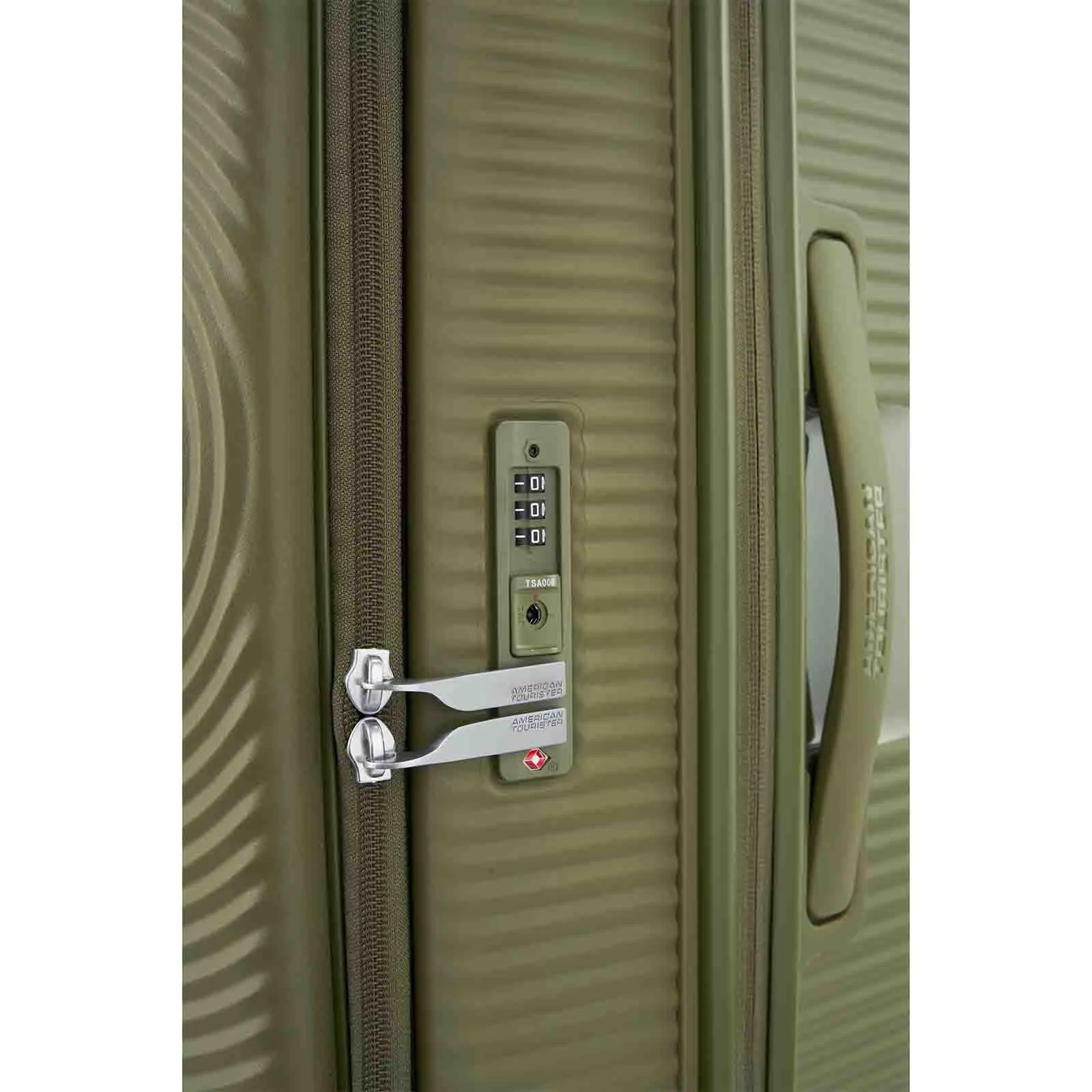 American Tourister Curio Book Opening 55cm Carry-On Suitcase Khaki