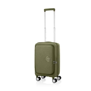American Tourister Curio Book Opening 55cm Carry-On Suitcase Khaki