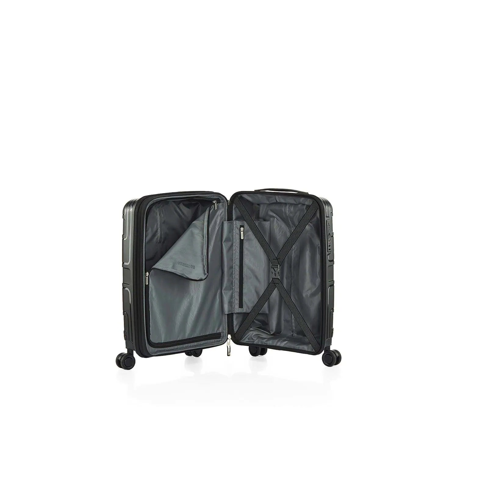 American Tourister Light Max 55cm Carry-On Suitcase Black
