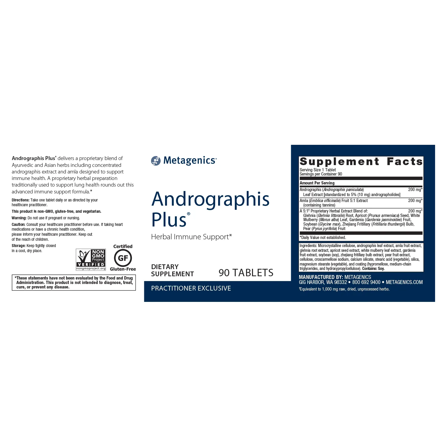 Andrographis Plus® <br>Herbal Immune Support