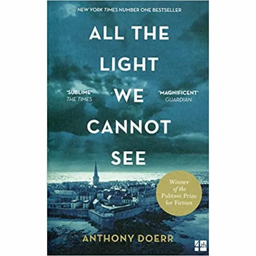 Anthony Doerr 4 Books Collection Set(All the Light We Cannot See,About Grace,The shell Collector,Four seasons in Rome)