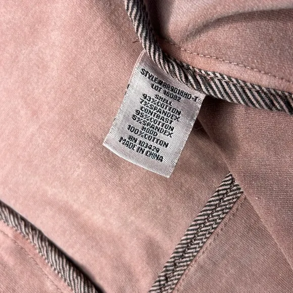 Anthropologie Marrakech Moto Dusty Pink Rose Jacket size Small