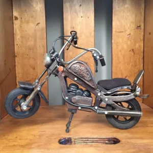 Antique Metal Motorcycle