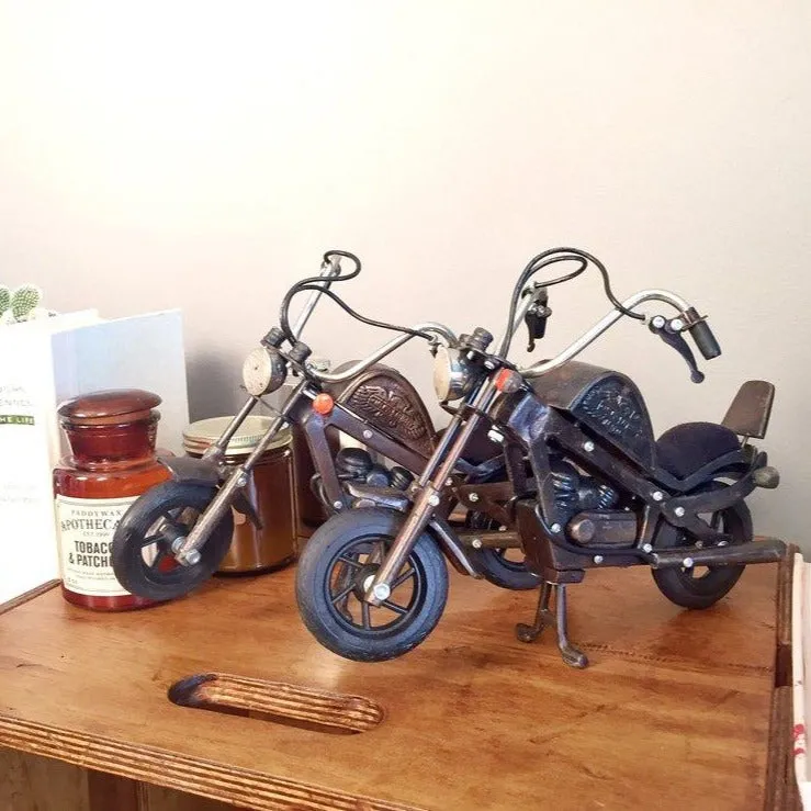 Antique Metal Motorcycle