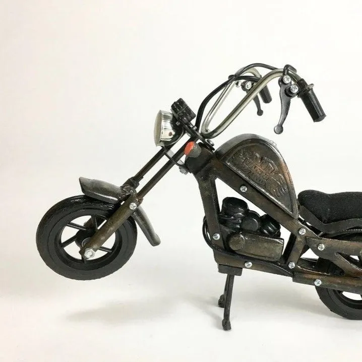 Antique Metal Motorcycle