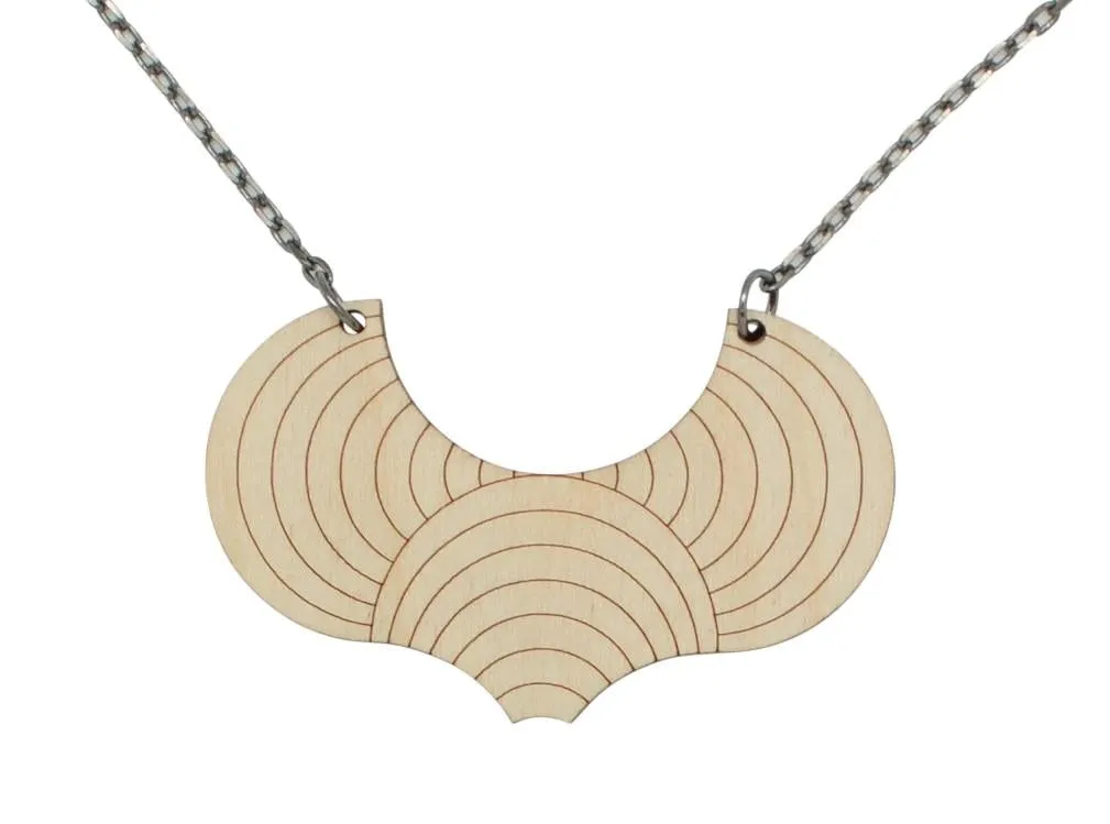Arabesque Marble Necklace #6111