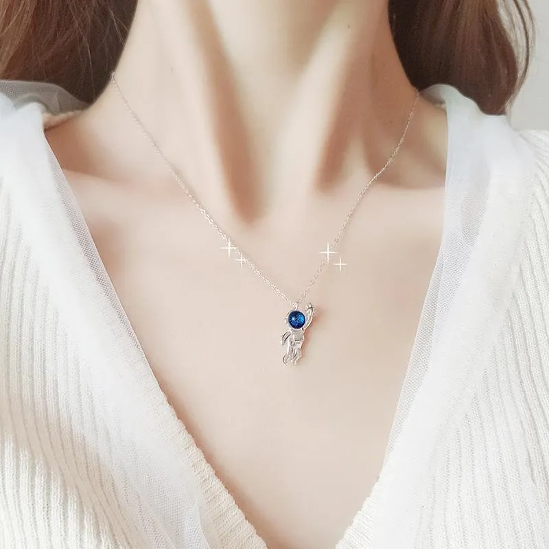 Astronaut Promise Necklace