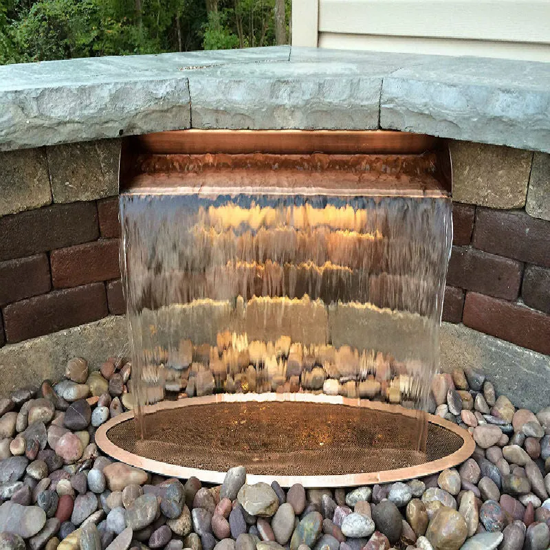 Atlantic Scuppers with Copper Finish