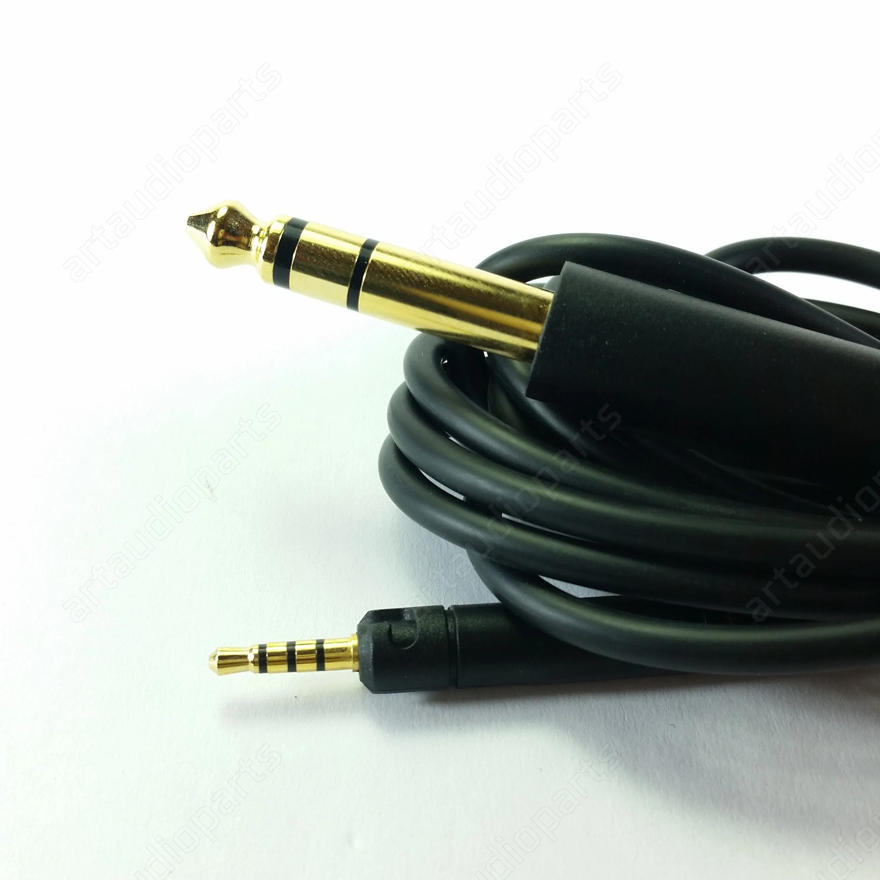 Audio Cable 3m with 6.35mm jack plug and 2.5mm click-on plug for Sennheiser HD 559 HD 569 HD 579