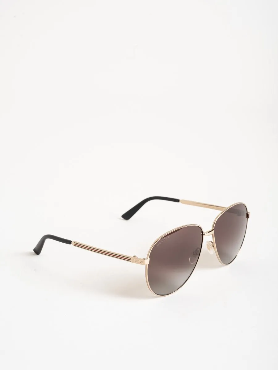aviator metal sunglasses