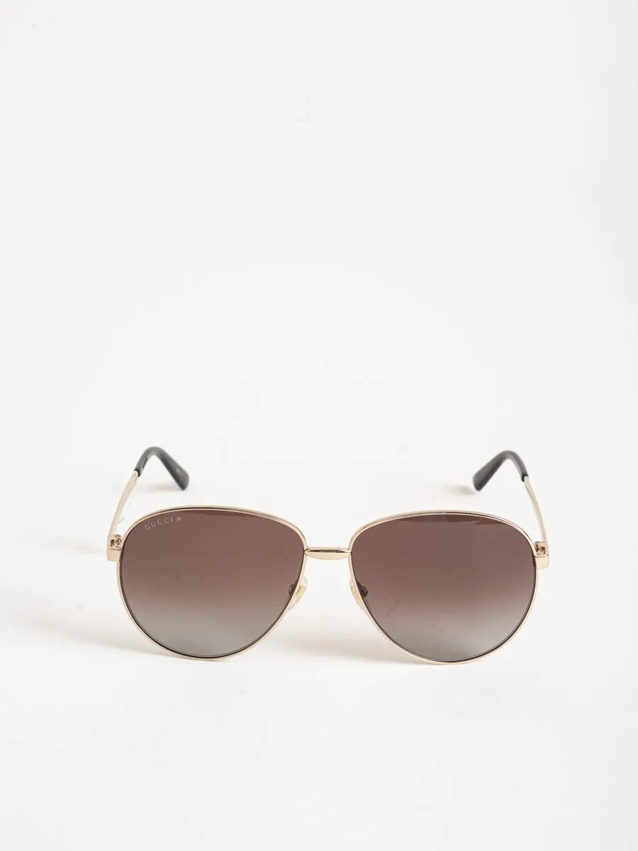 aviator metal sunglasses