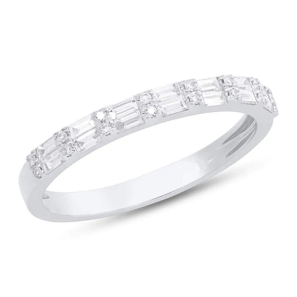 Baguette & Round Band